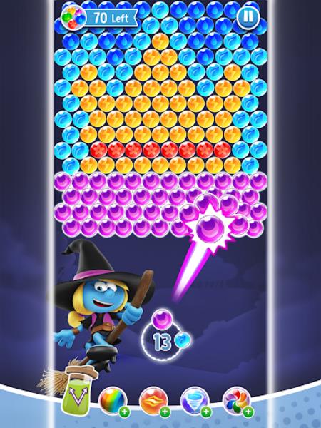 The Smurfs - Bubble Pop Schermafbeelding 1
