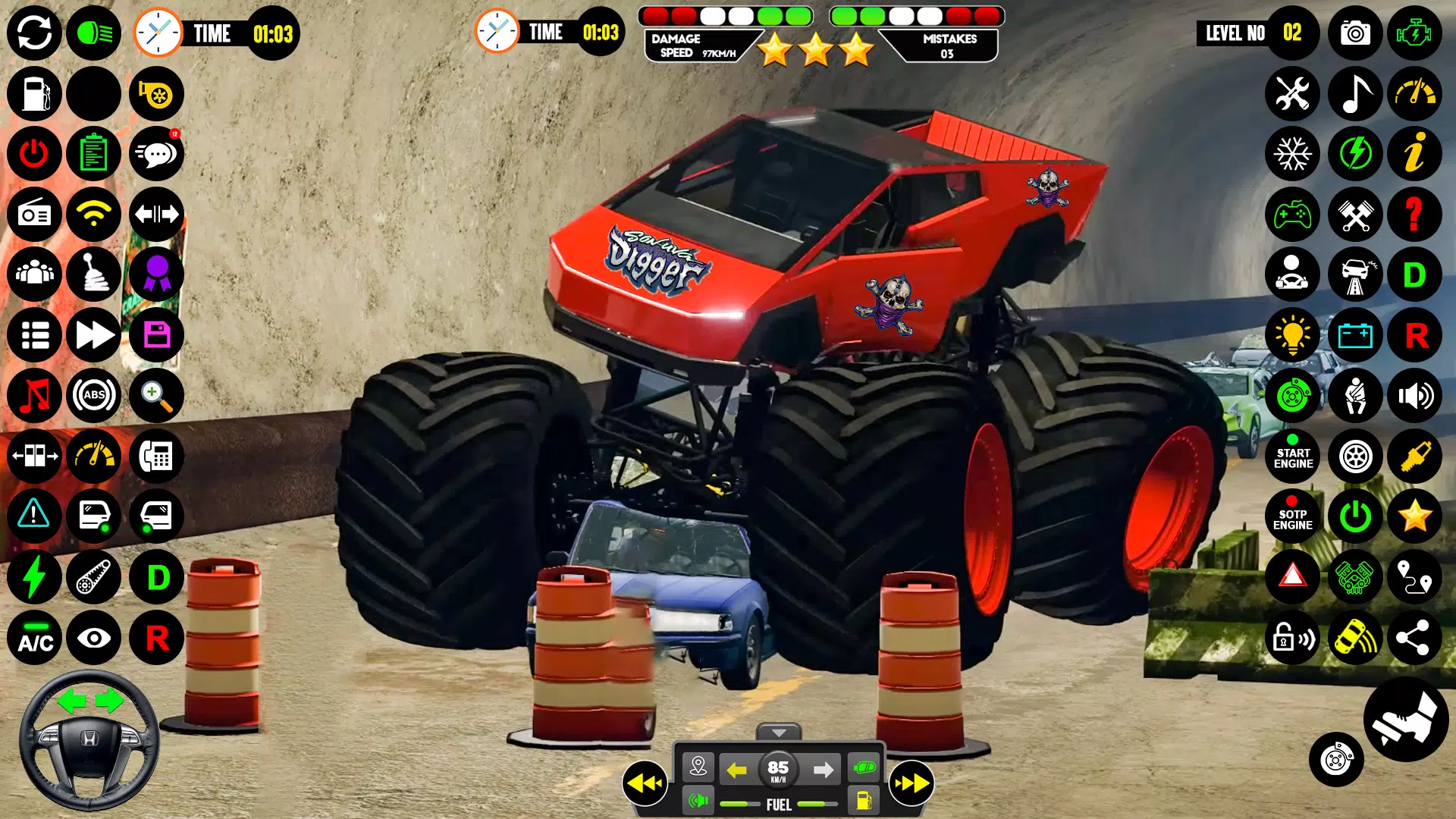 4x4 Monster Truck Game - Derby Screenshot 4