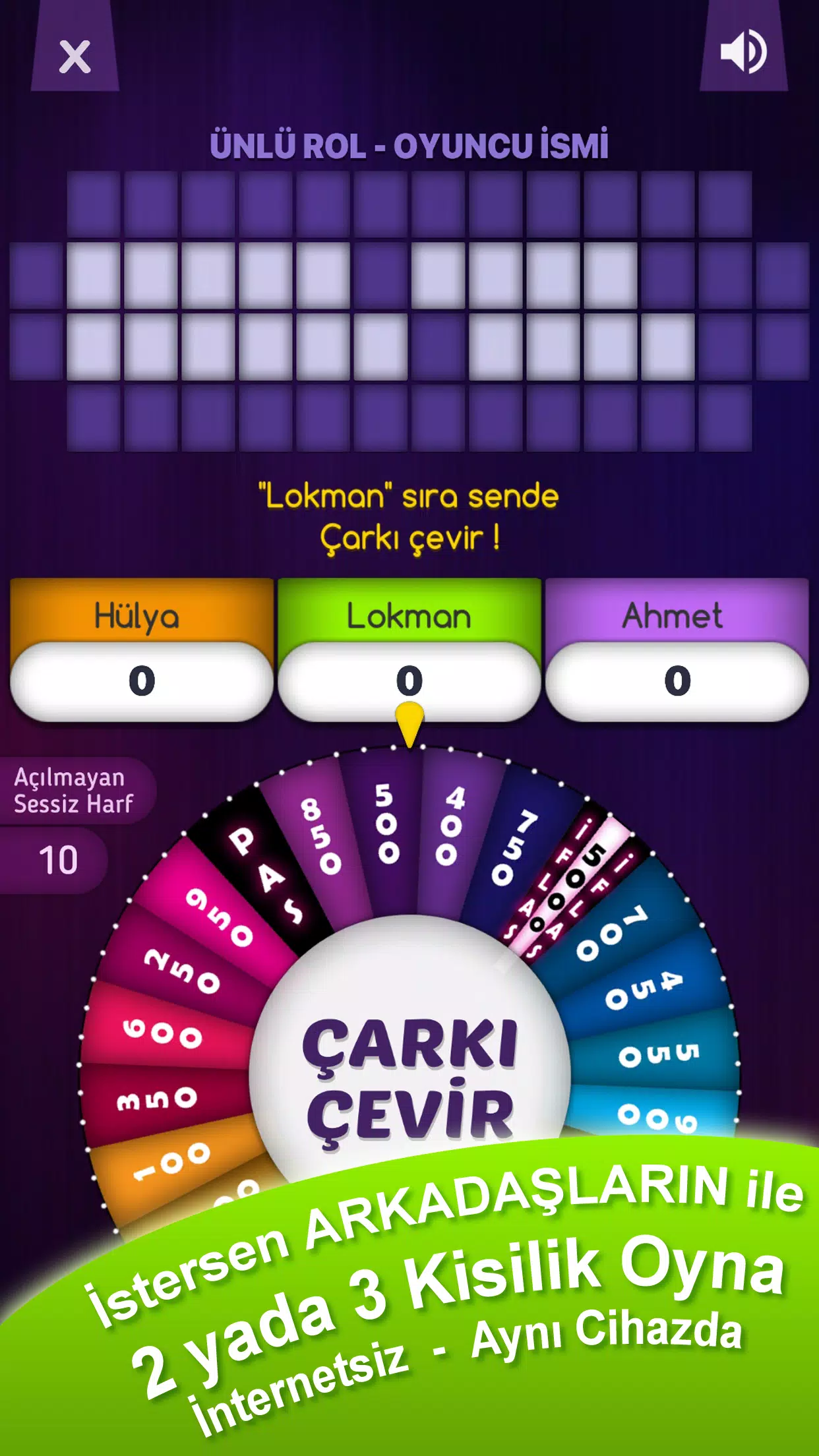 Çarkıfelek Mobil - Zarf Seç 스크린샷 2