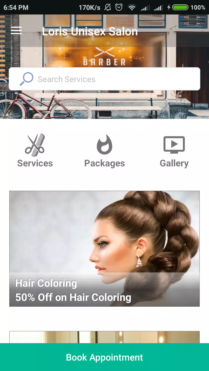 Loris Unisex Salon Captura de tela 4