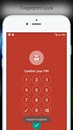 Fingerprint Pattern App Lock Screenshot 1