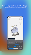Tsridiopen-3D CAD view& edit ဖန်သားပြင်ဓာတ်ပုံ 4