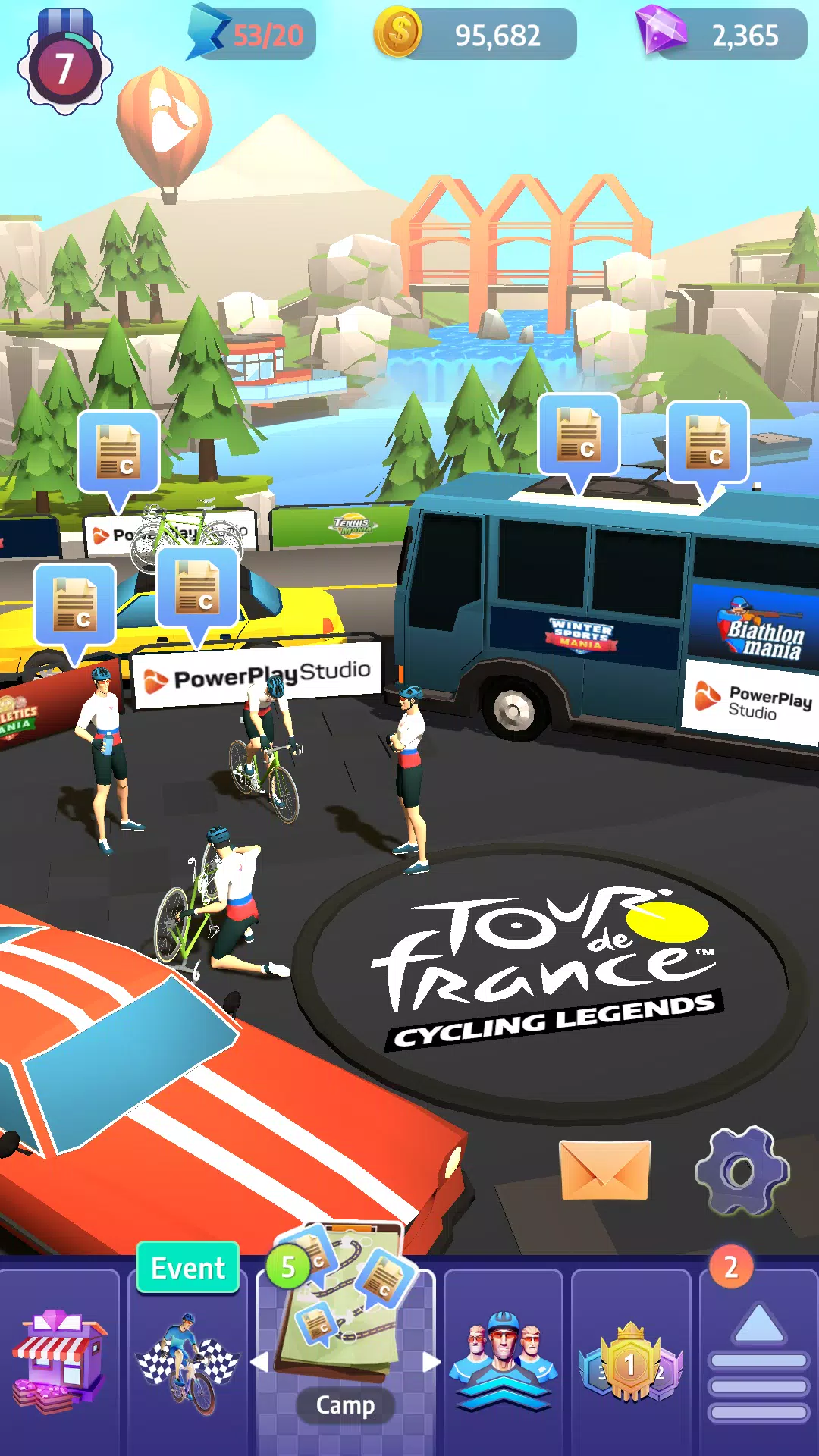Tour de France Cycling Legends スクリーンショット 1