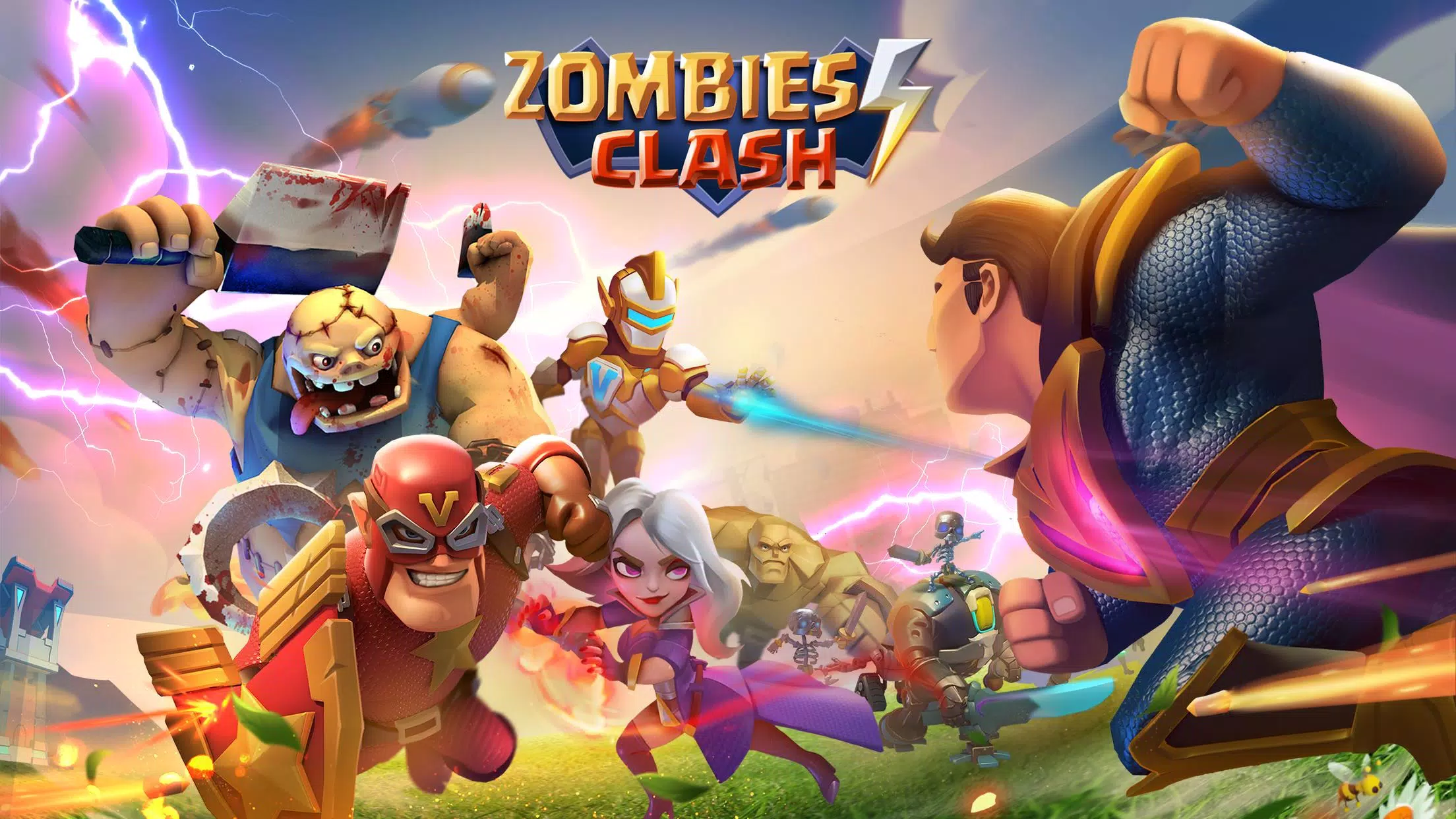 Zombies Clash Captura de tela 1