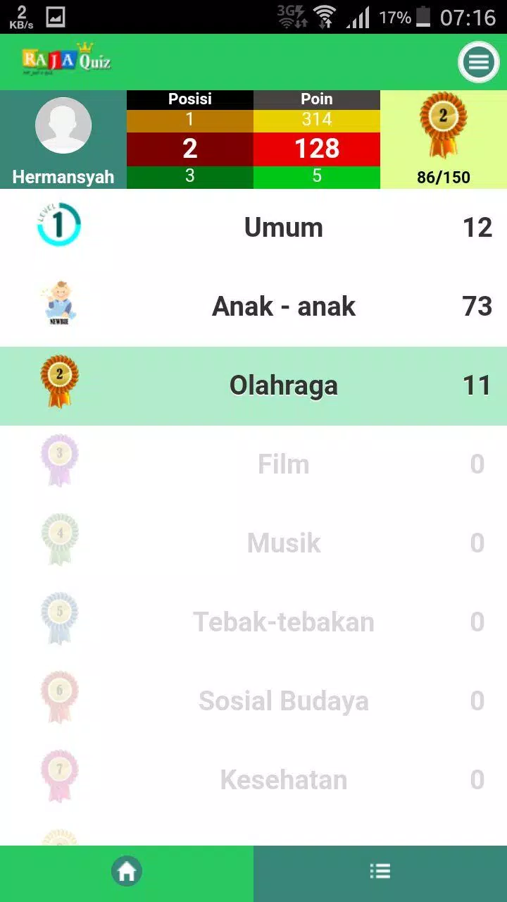 RajaQuiz Скриншот 3