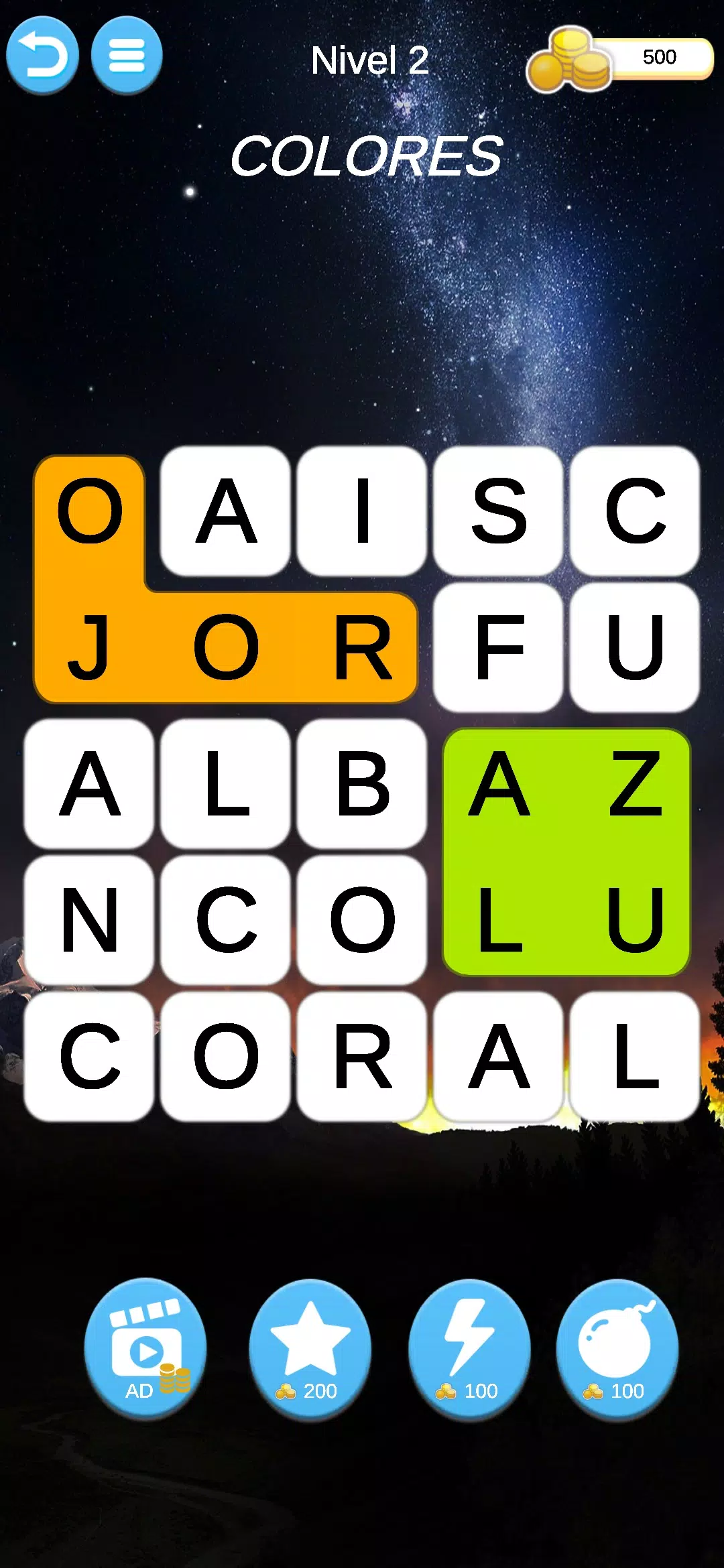 Juego Mental Palabras Captura de pantalla 3