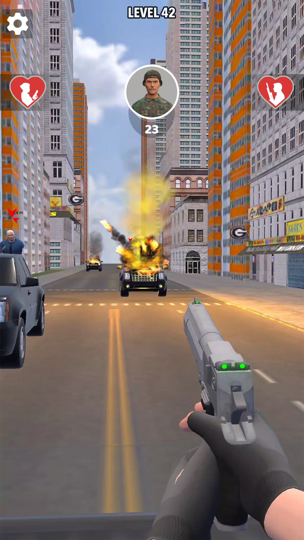 Mr and Mrs Shooter: City Hunt Ảnh chụp màn hình 3