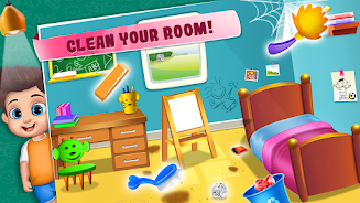 Little girl cleanup game স্ক্রিনশট 2