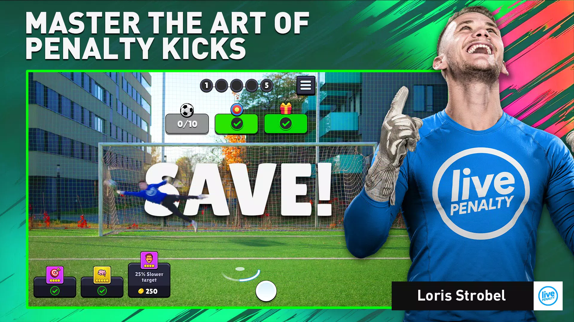 Football Penalty: Soccer Kick Captura de pantalla 2