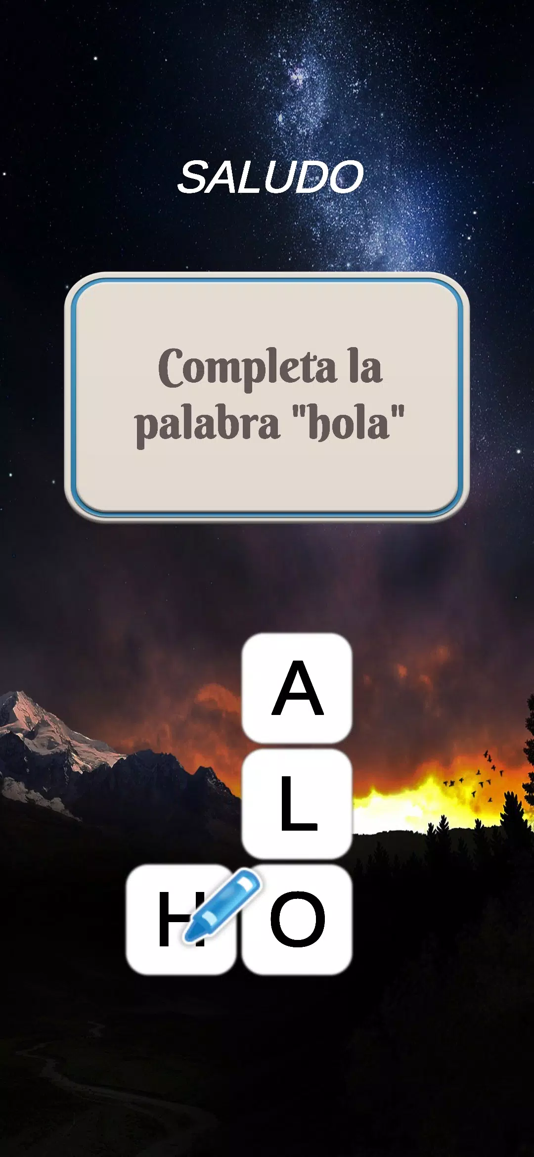 Juego Mental Palabras Captura de pantalla 1