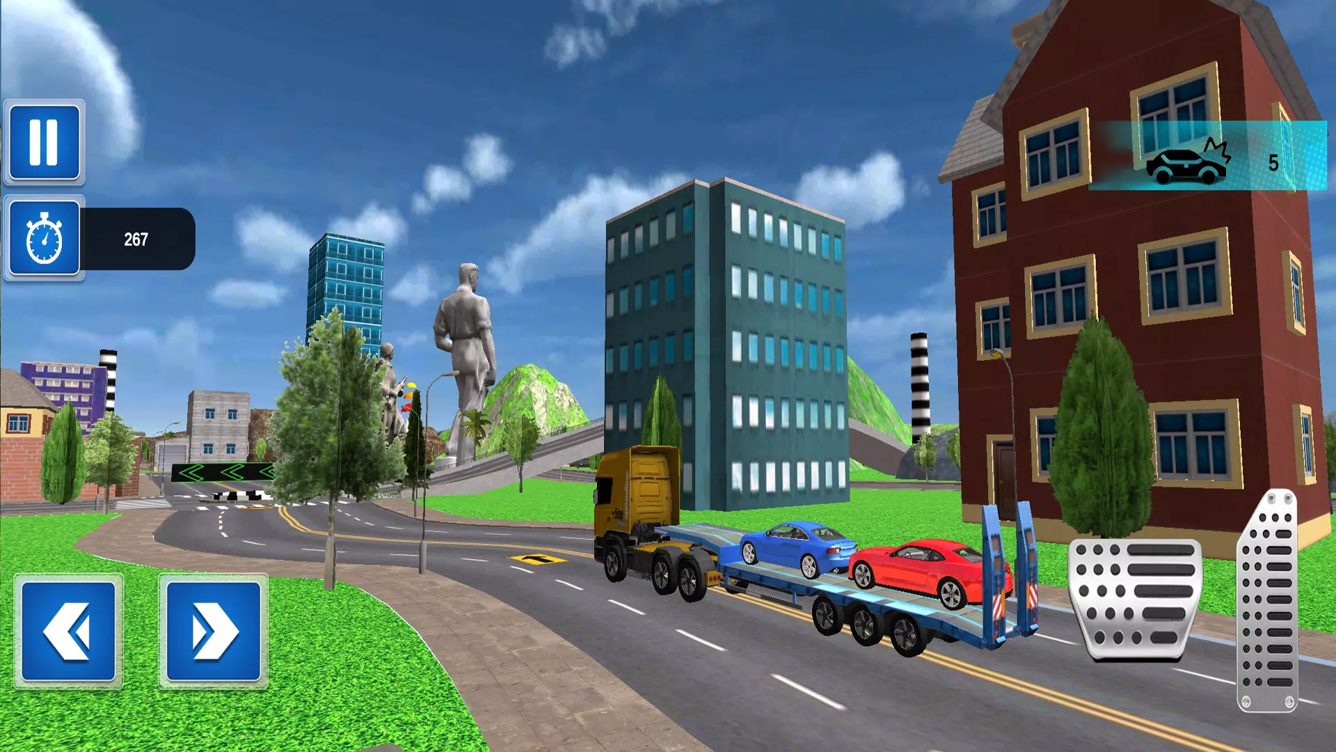 Truck Transport Game Simulator Captura de tela 3
