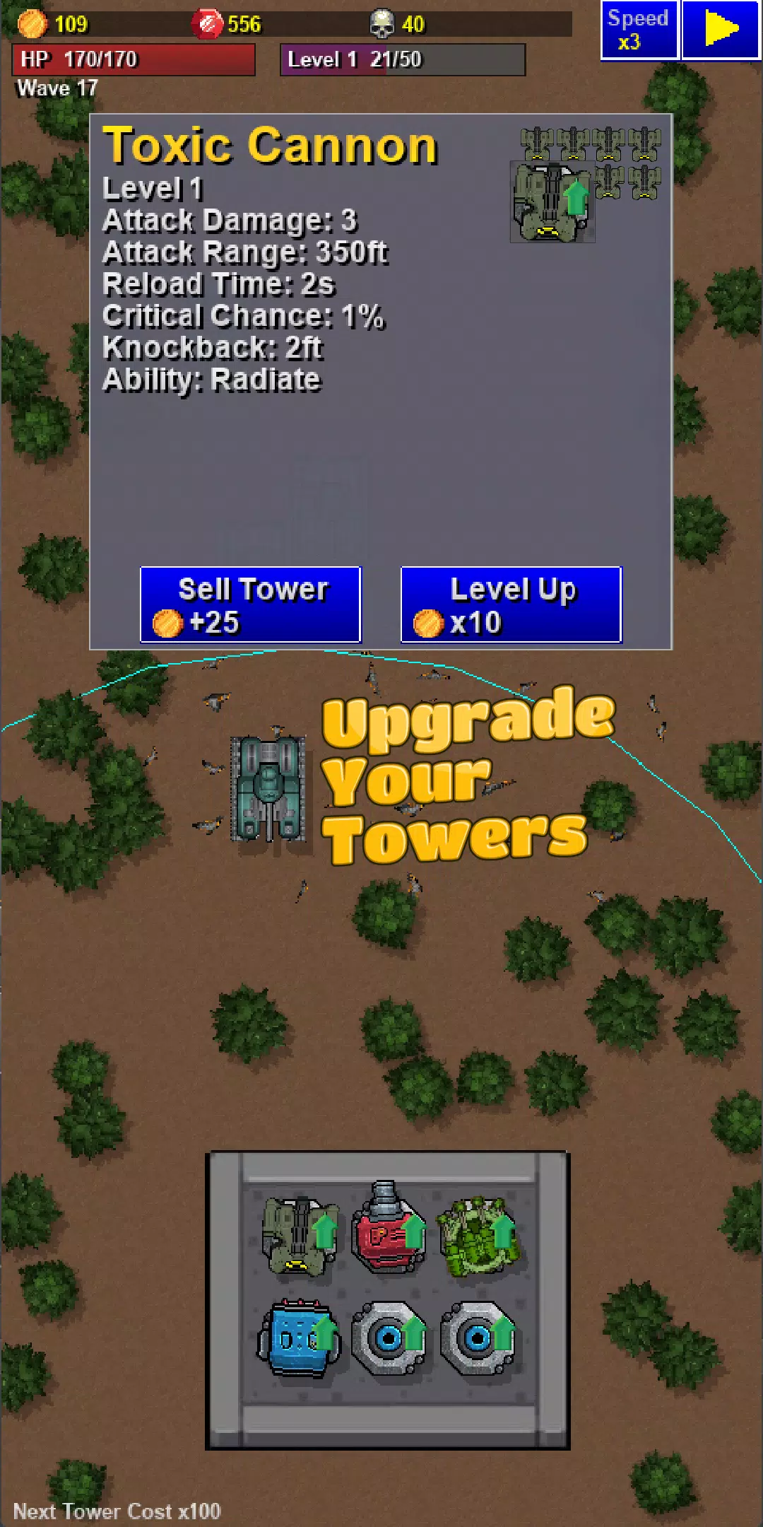 Tower Grid Captura de tela 2
