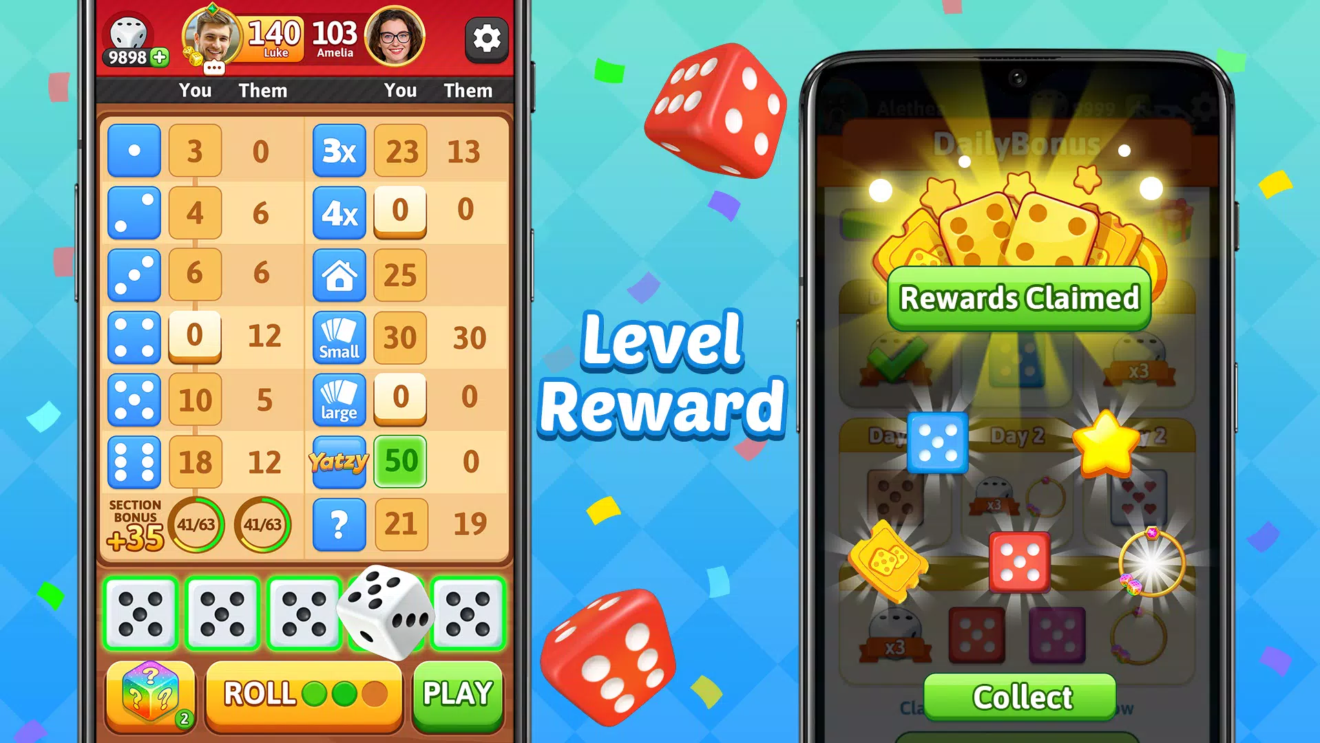 Yatzy Blitz Capture d'écran 2