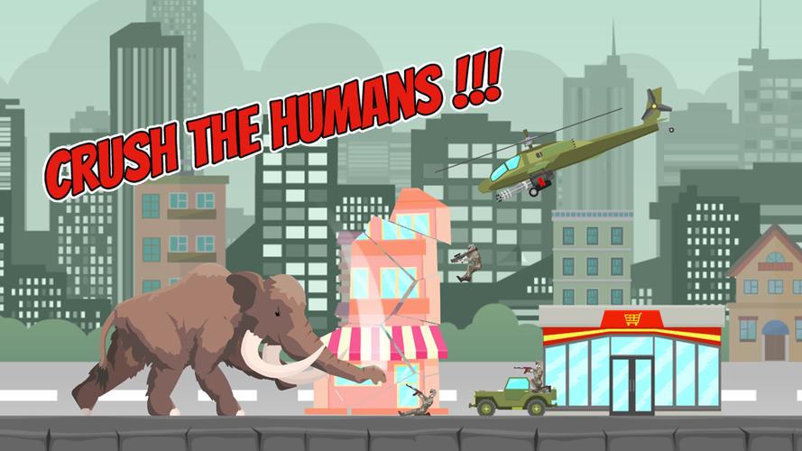 Hybrid Mammoth: City Rampage應用截圖第2張