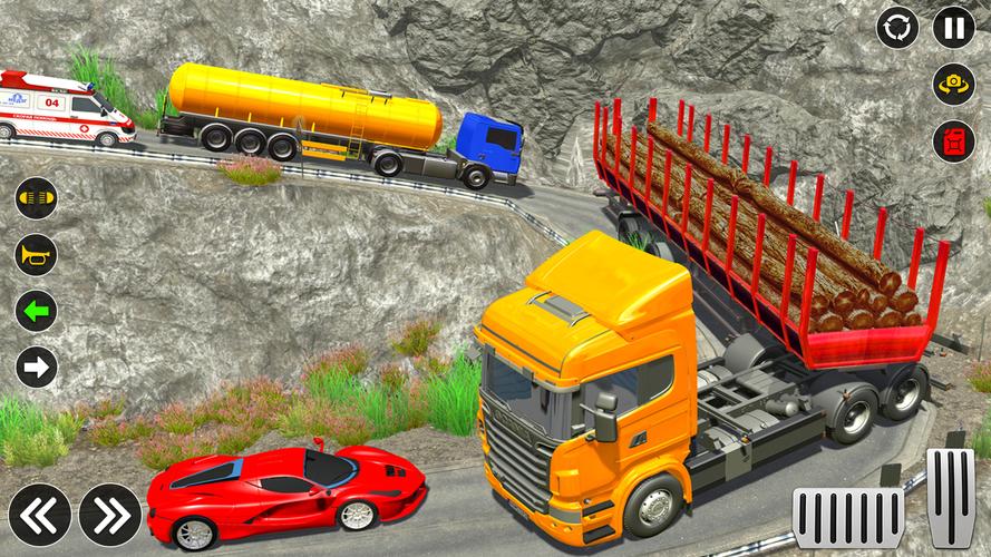Truck Driving Game Truck Games Скриншот 3