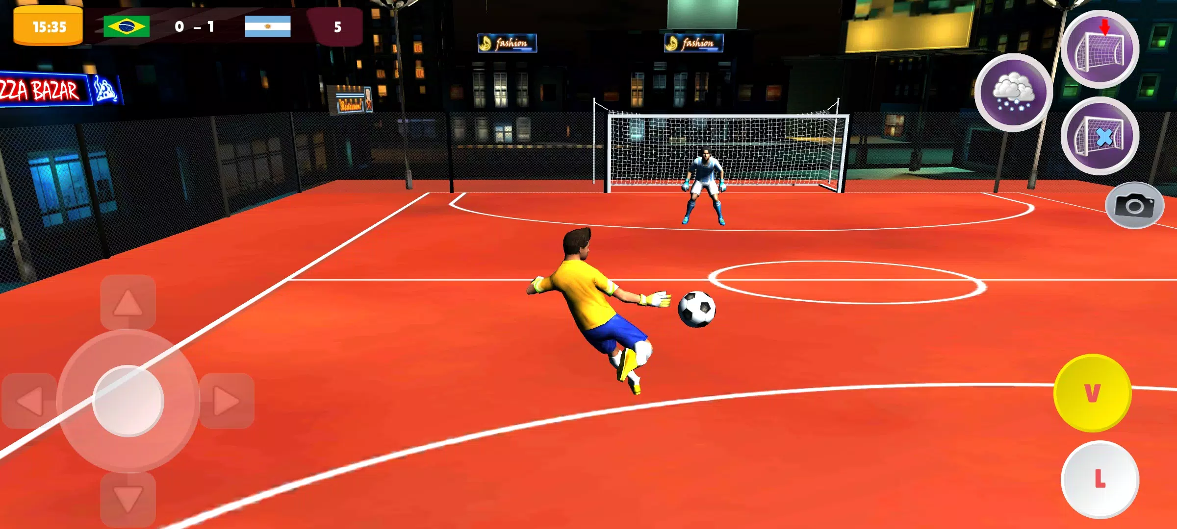 Goalie Wars Football Street スクリーンショット 2
