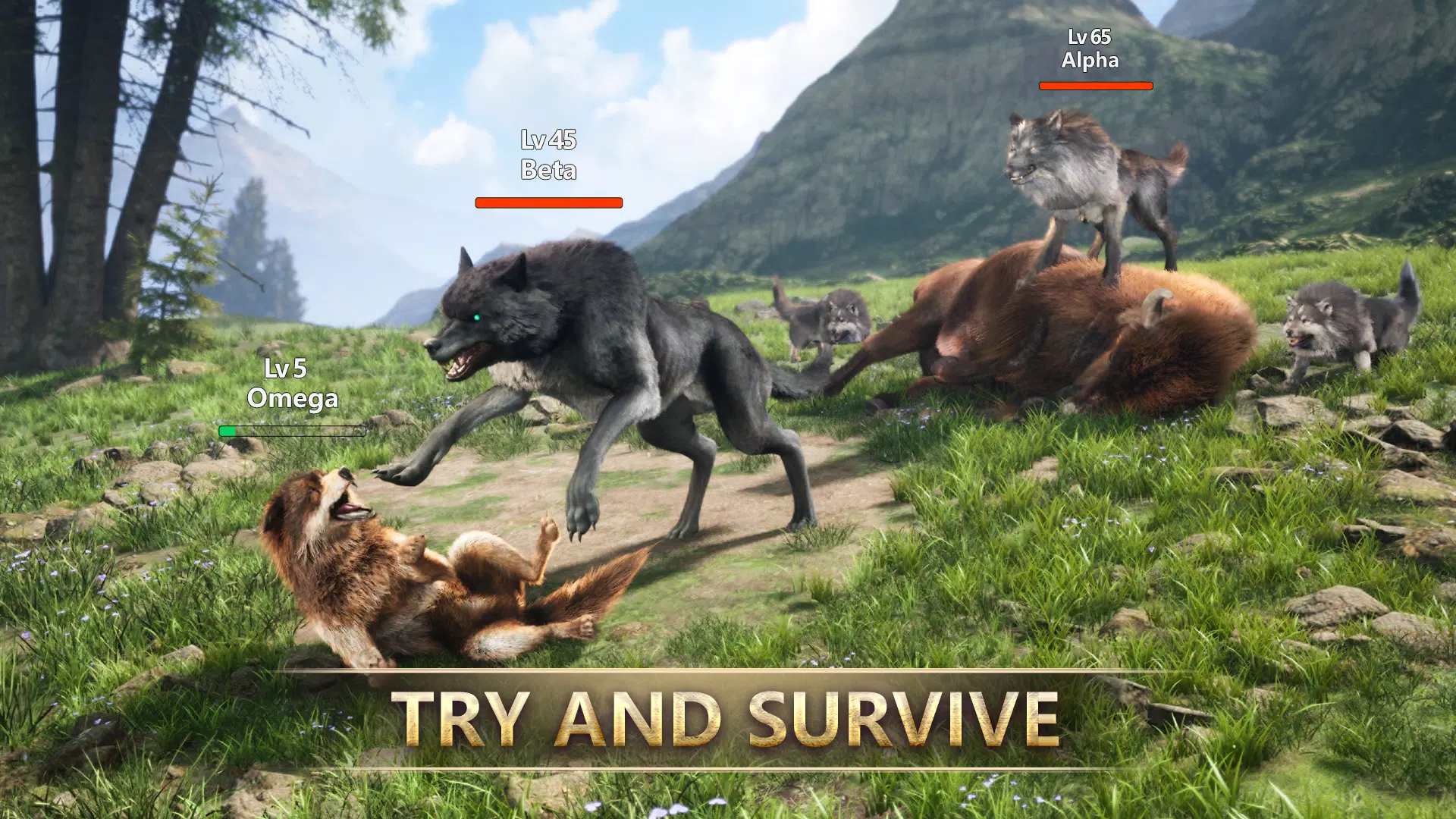 Wolf Game Captura de pantalla 1