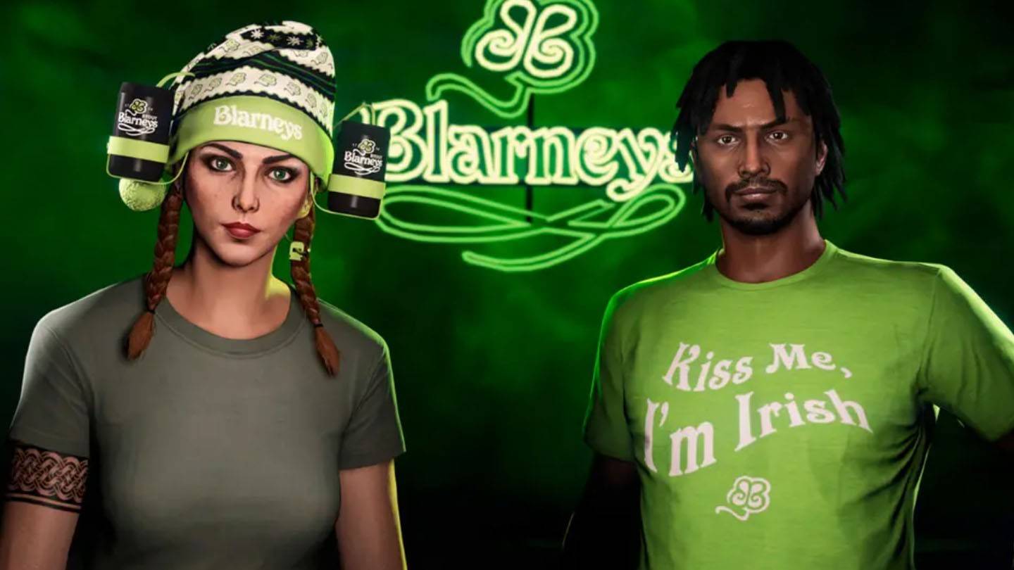 GTA Online: Libreng Mga Regalo at Bonus para sa Araw ni St Patrick