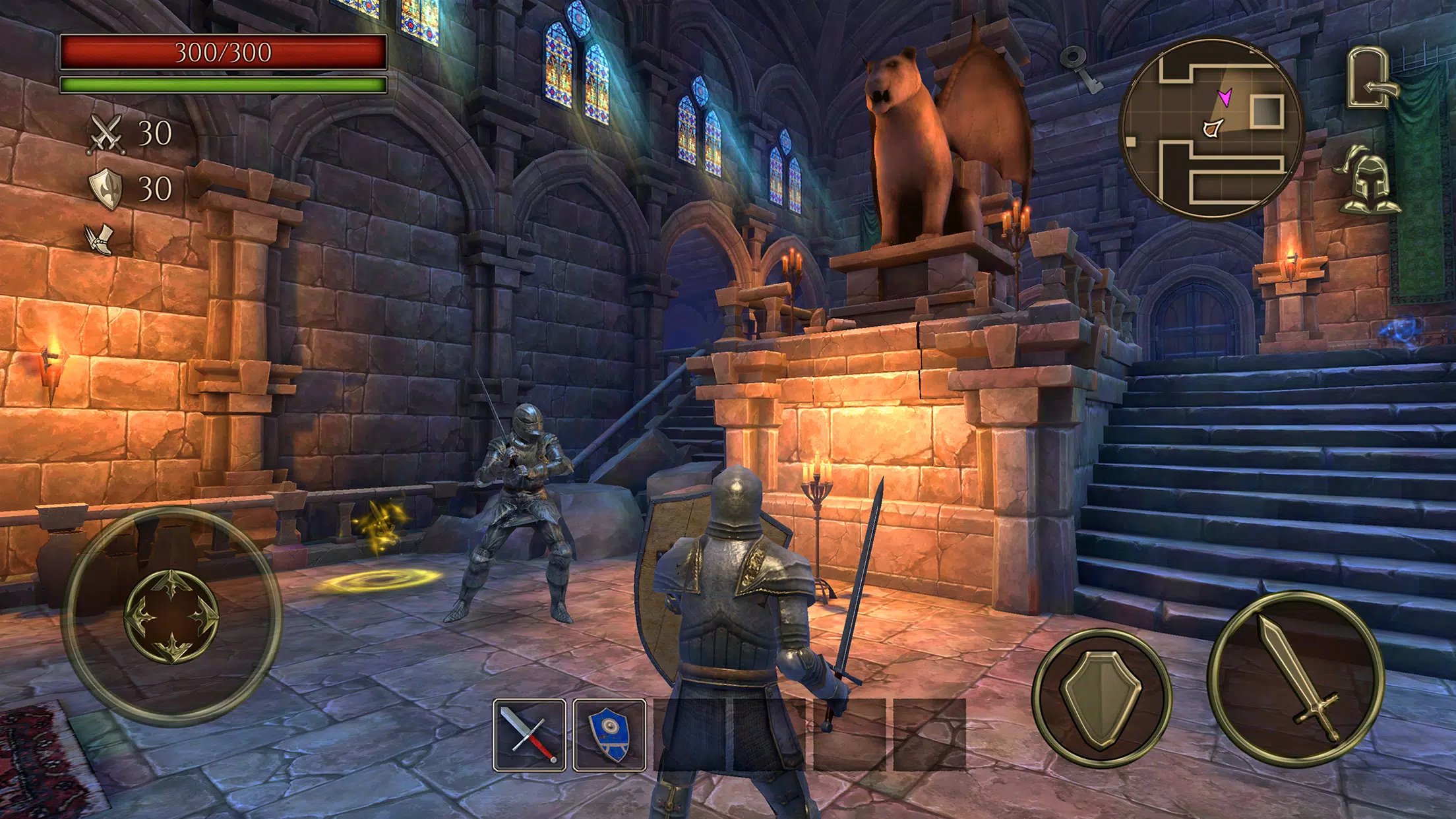 Ghoul Castle 3D - Action RPG 스크린샷 1