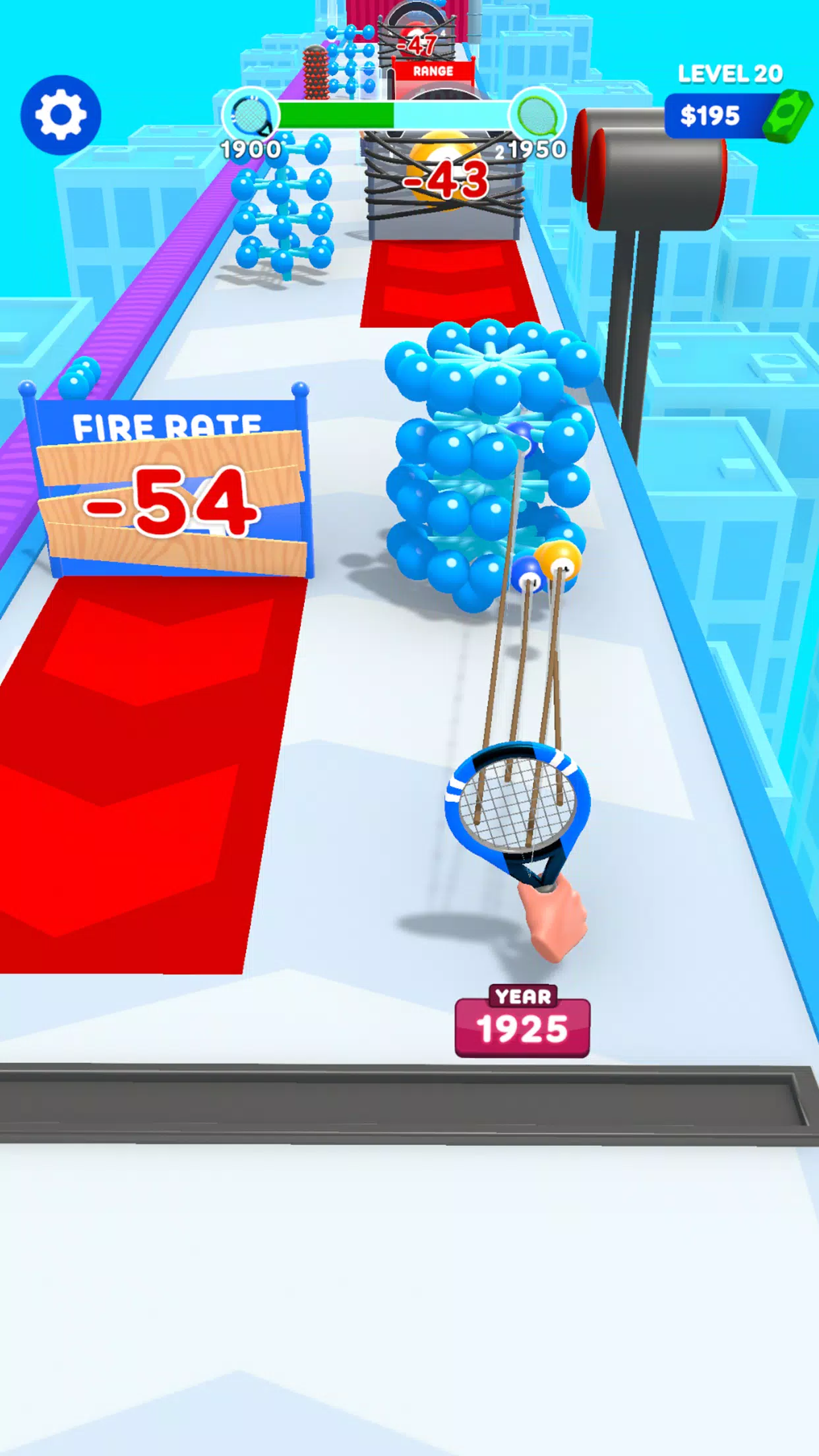 Racket Run 스크린샷 2