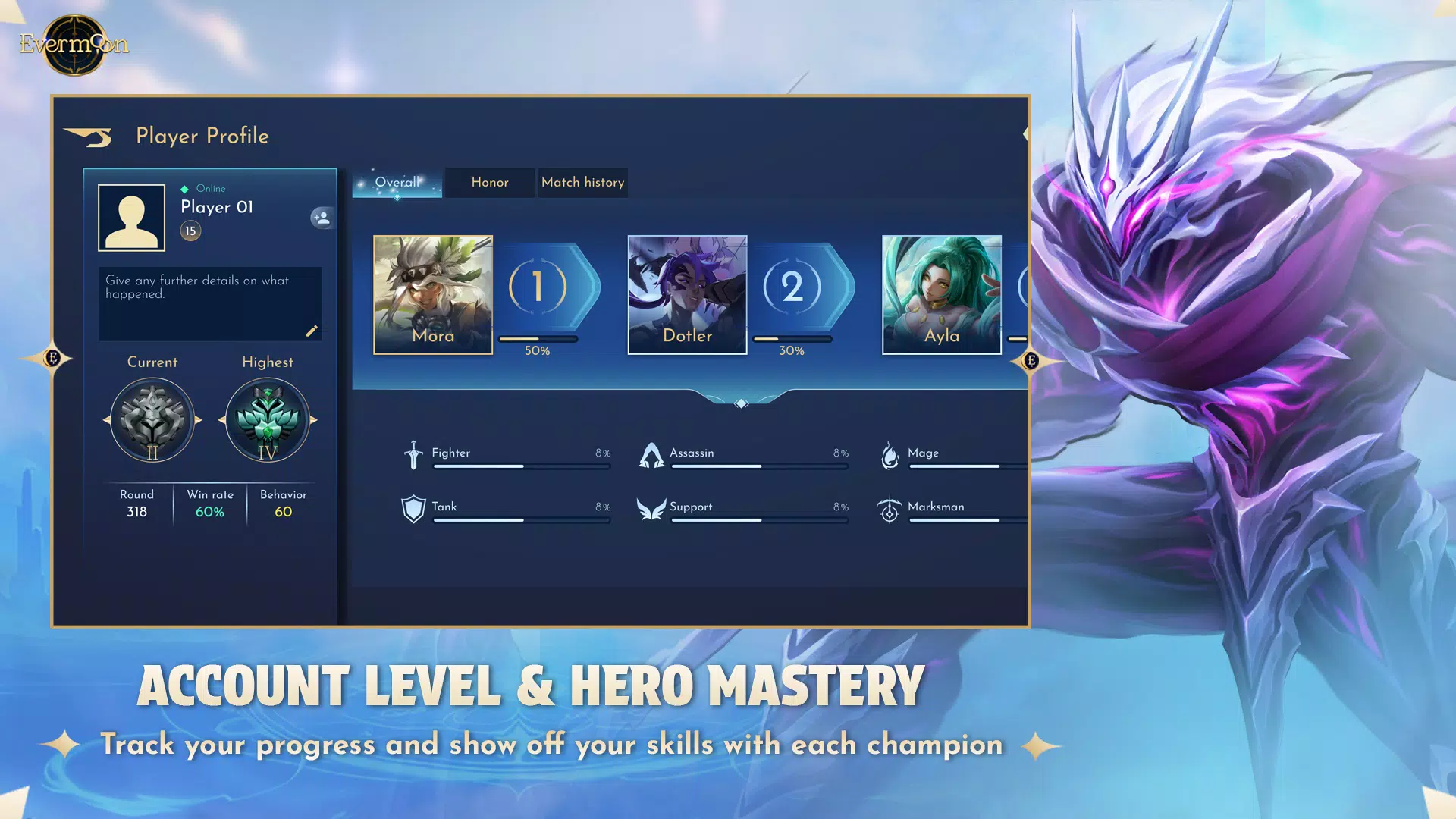 Beta II: Evermoon MOBA Captura de pantalla 3
