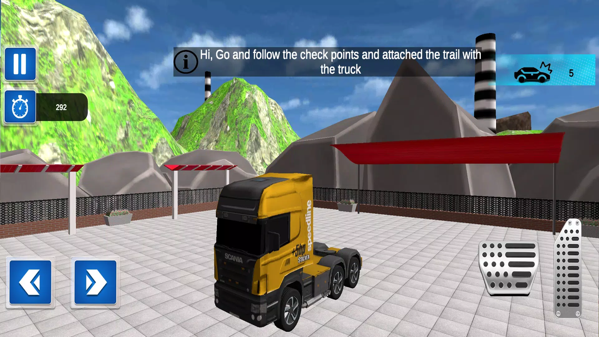 Truck Transport Game Simulator Captura de tela 4