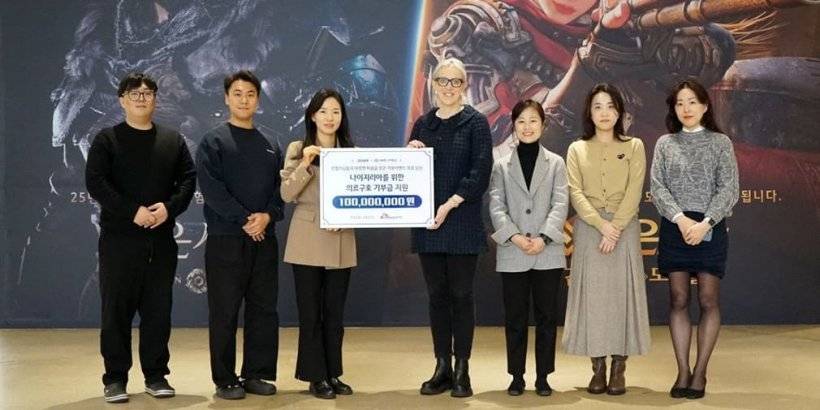 Black Desert Community는 국경이없는 의사를 지원합니다