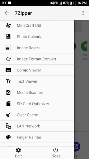 7Zipper - File Explorer (zip, ဖန်သားပြင်ဓာတ်ပုံ 2