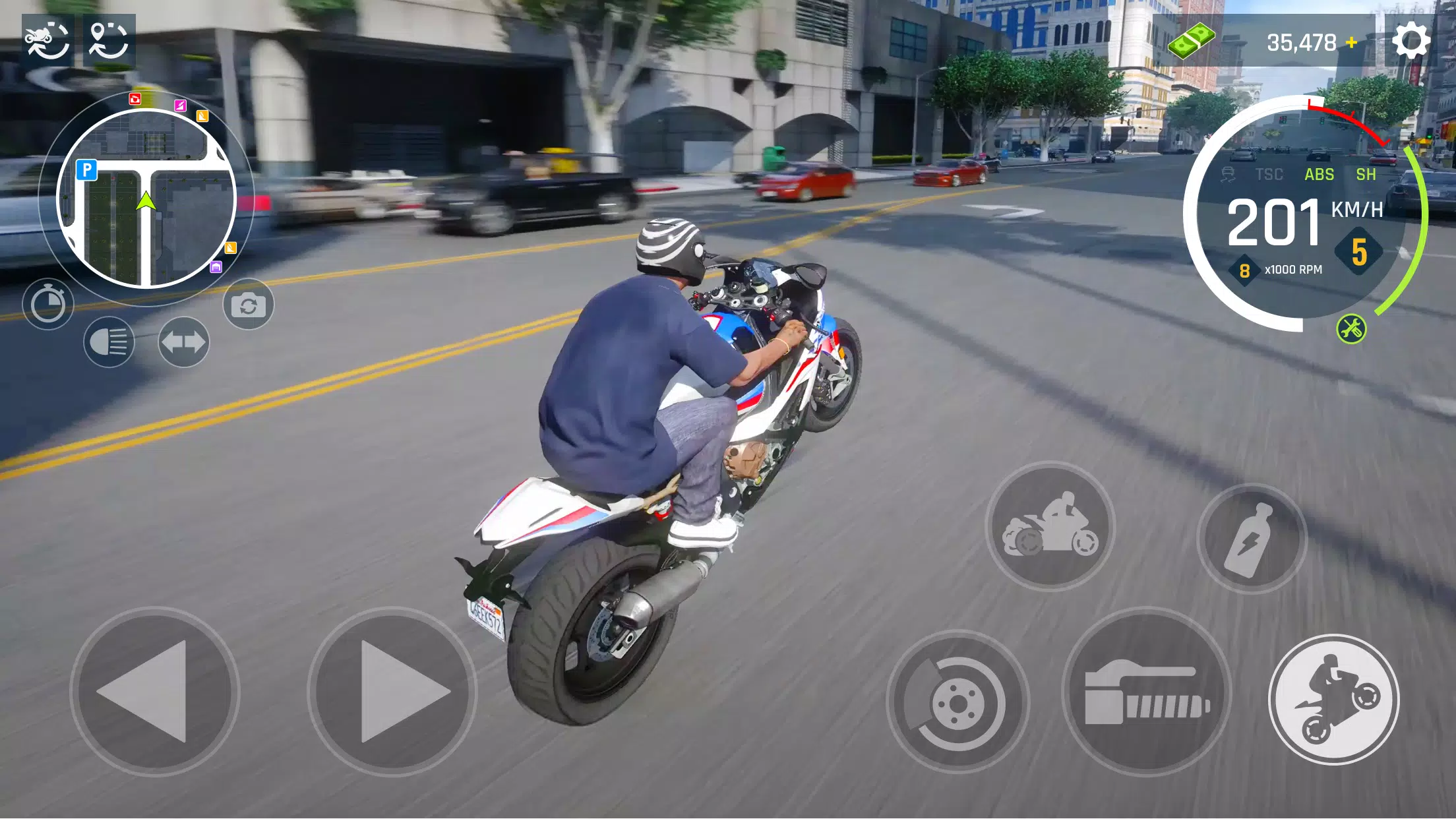 Real Moto Driving Capture d'écran 3