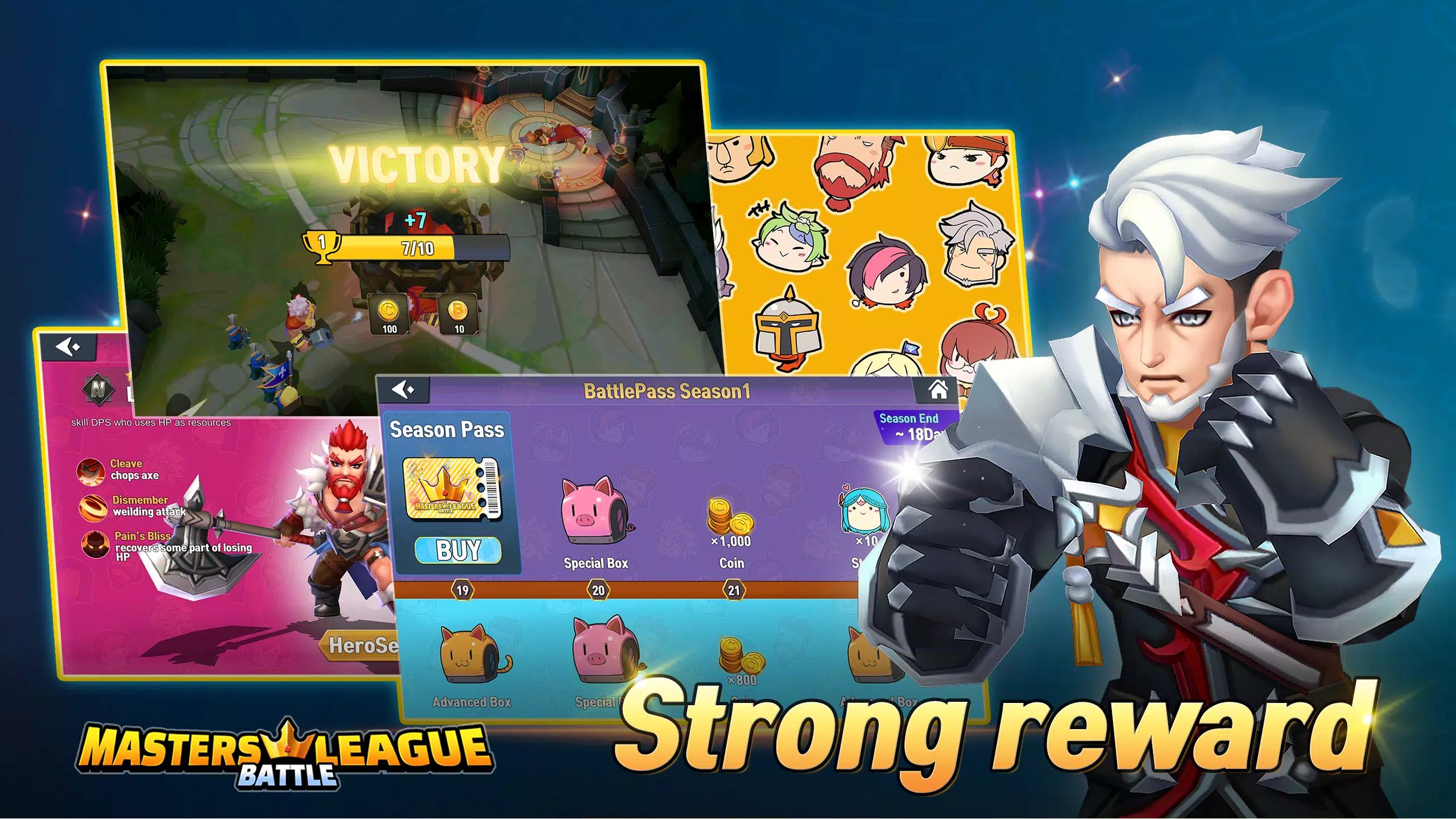 Moba League:PvP Trainer 스크린샷 2