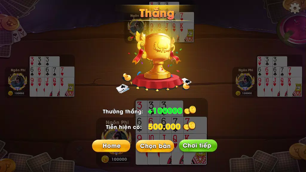 Mậu Binh - Xap Xam - VN Poker Captura de pantalla 3