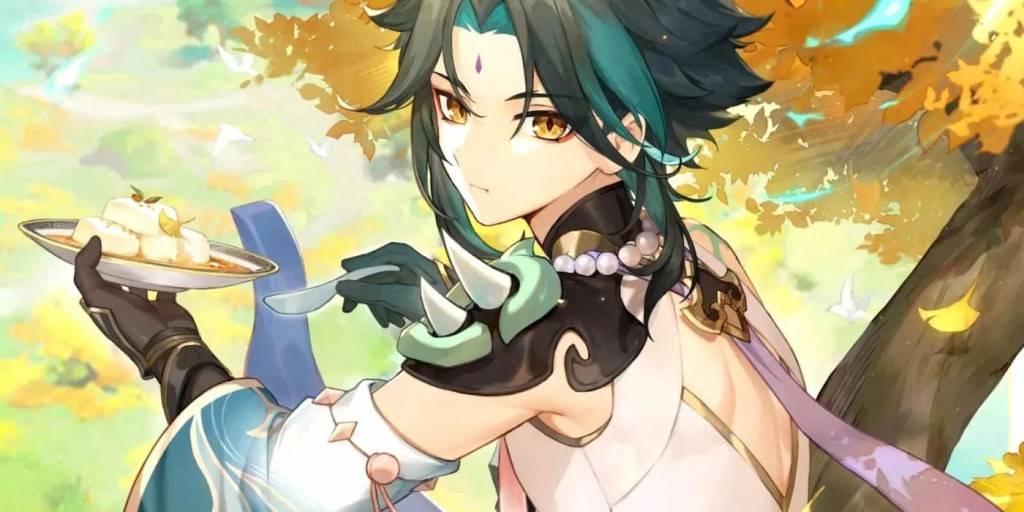 Xiao nell'impatto di Genshin. Questa immagine fa parte di un articolo sui migliori team Xiao in Genshin Impact.