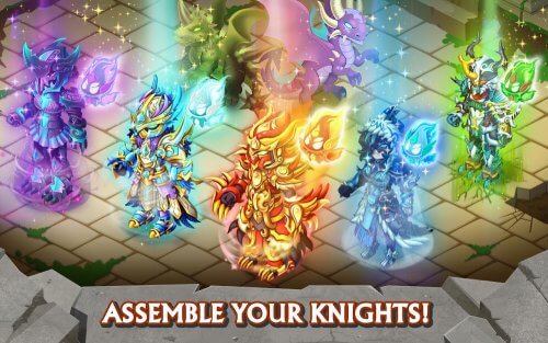 Knights & Dragons Mod ဖန်သားပြင်ဓာတ်ပုံ 3