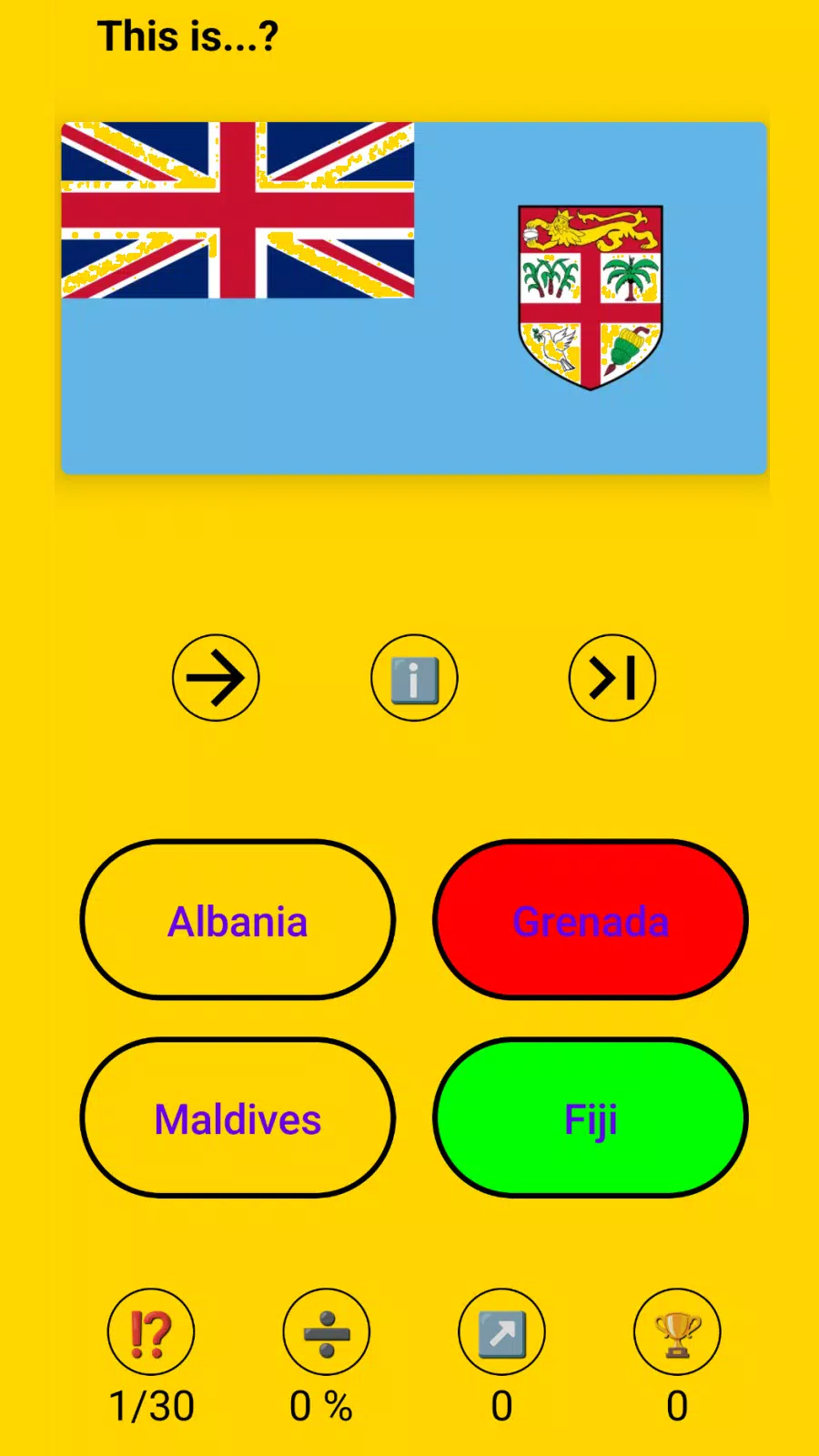 Super Flags! Flag Quiz スクリーンショット 2