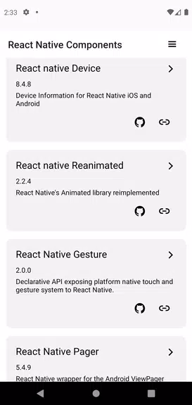Expo & React Native components Capture d'écran 2