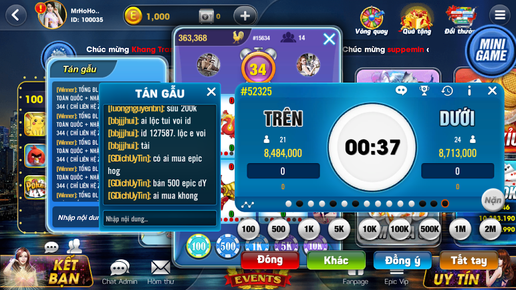 Epic JackPot: Đại gia Game bai Club Ekran Görüntüsü 4