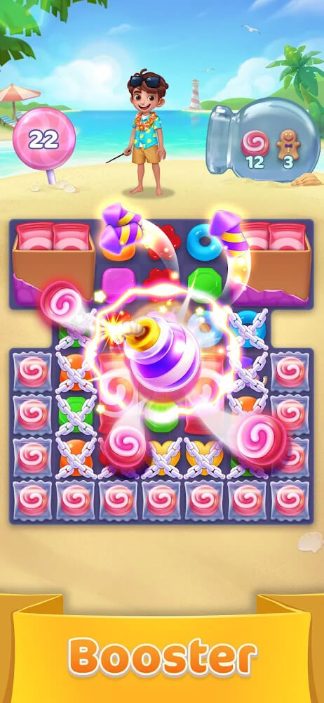 Jellipop Match Mod ภาพหน้าจอ 1