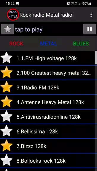 Rock + Metal radio 스크린샷 2