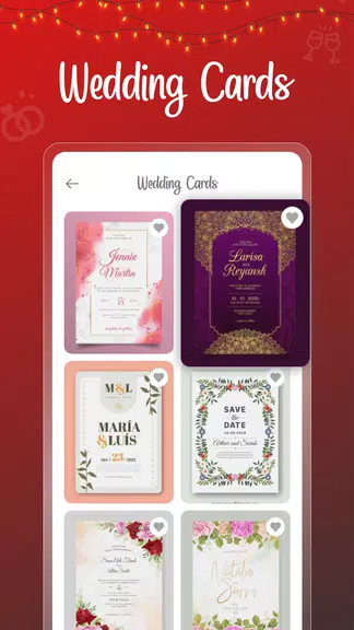 Elegante Invitación Hacedor Captura de pantalla 2