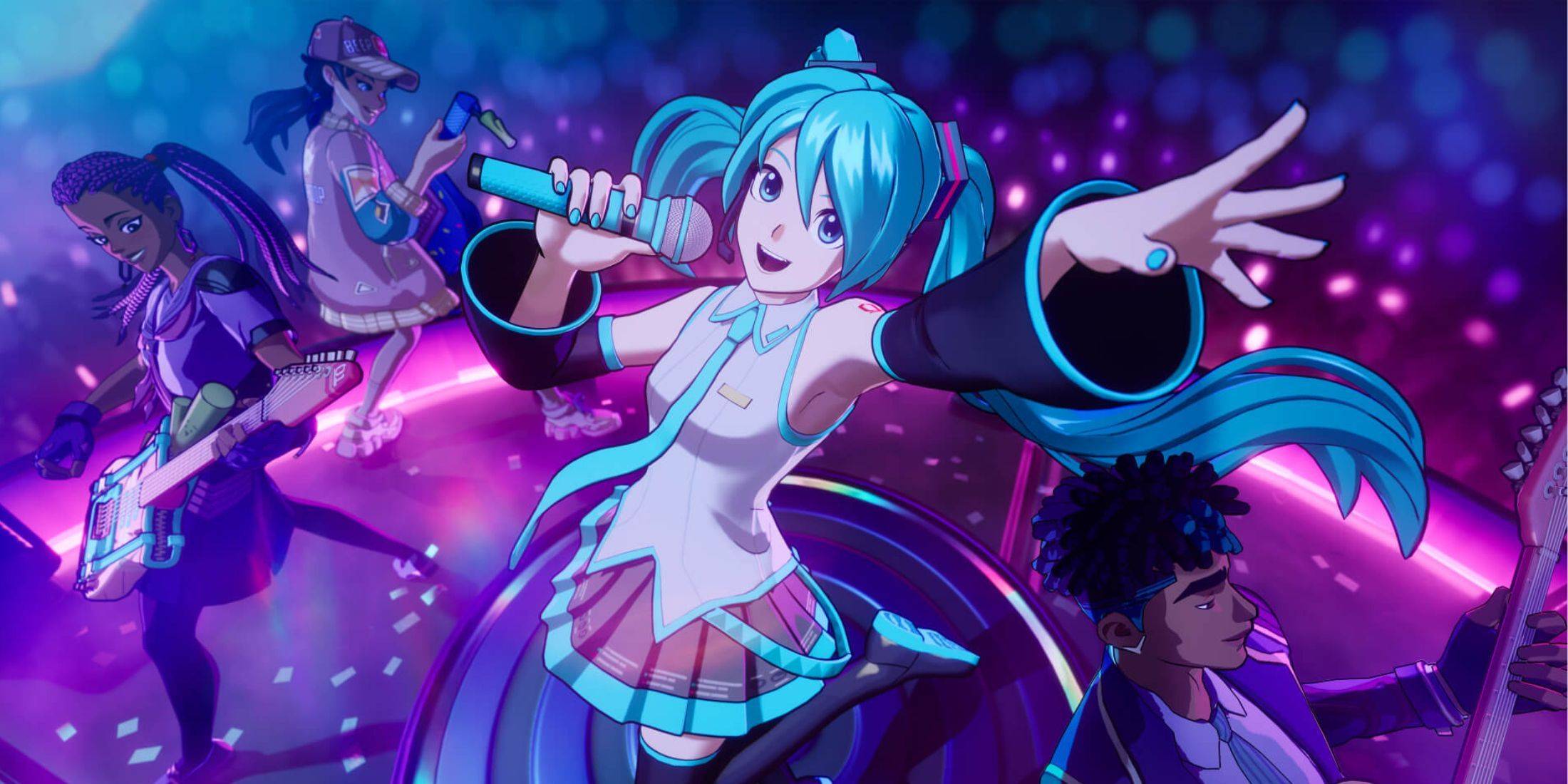 Fortnite揭開Epic Hatsune Miku Partnership