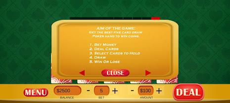 Jacks or Better - Video Poker Ekran Görüntüsü 4