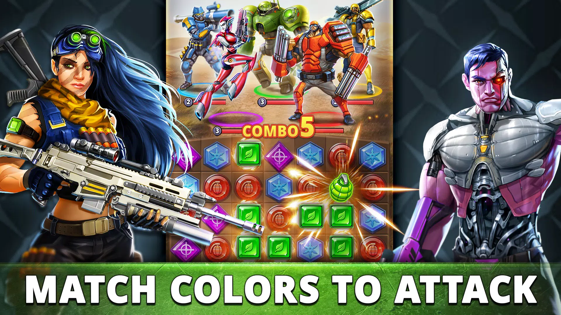 Puzzle Combat: Match-3 RPG应用截图第4张