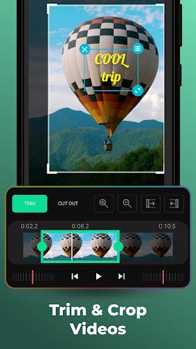 Video Editor & Maker AndroVid ဖန်သားပြင်ဓာတ်ပုံ 2