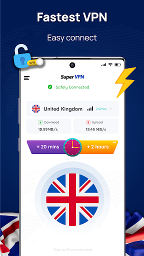 London VPN: United Kingdom VPN Captura de tela 1
