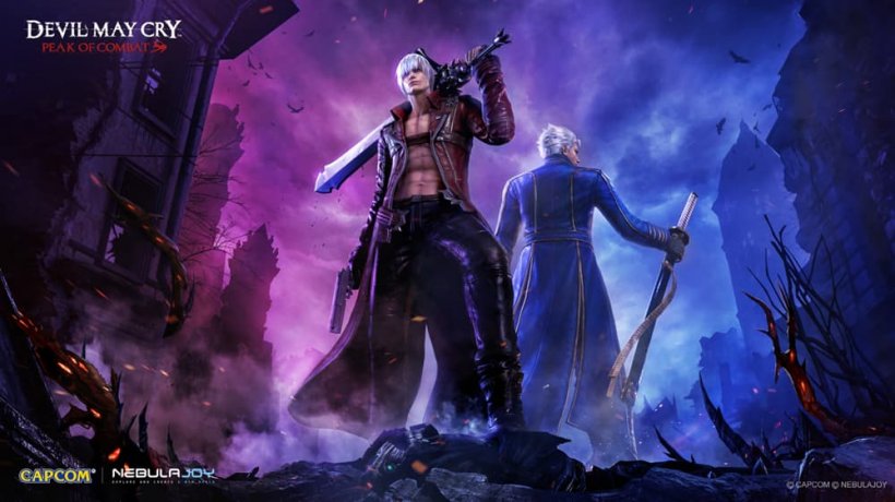 Œuvres d'art de Dante et Vergil pour DMC: pic de combat