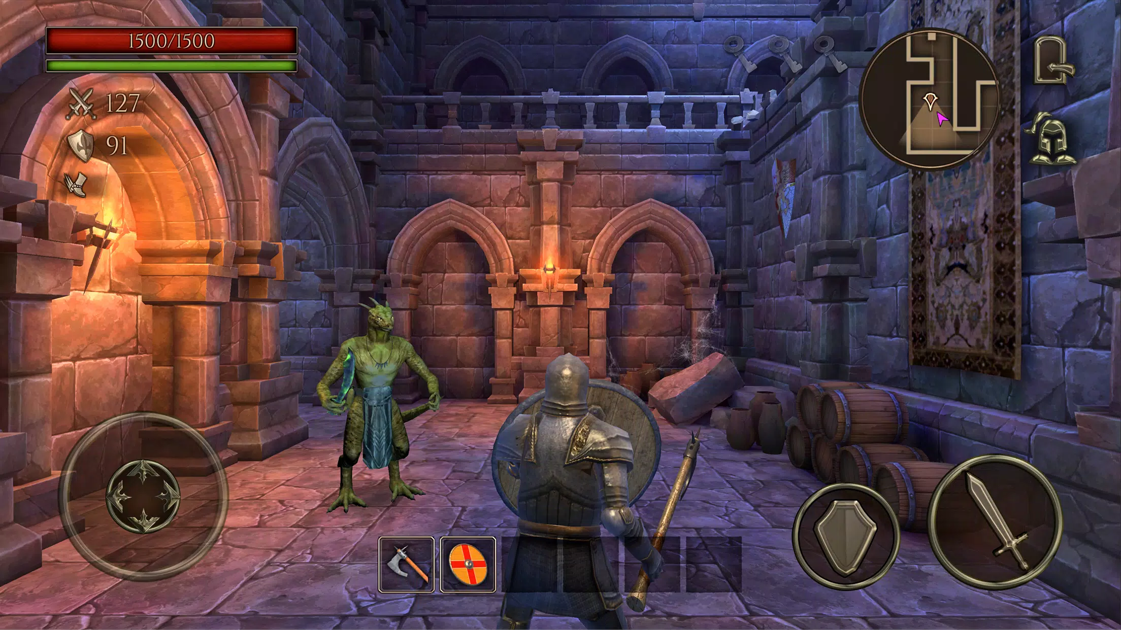 Ghoul Castle 3D - Action RPG 스크린샷 4
