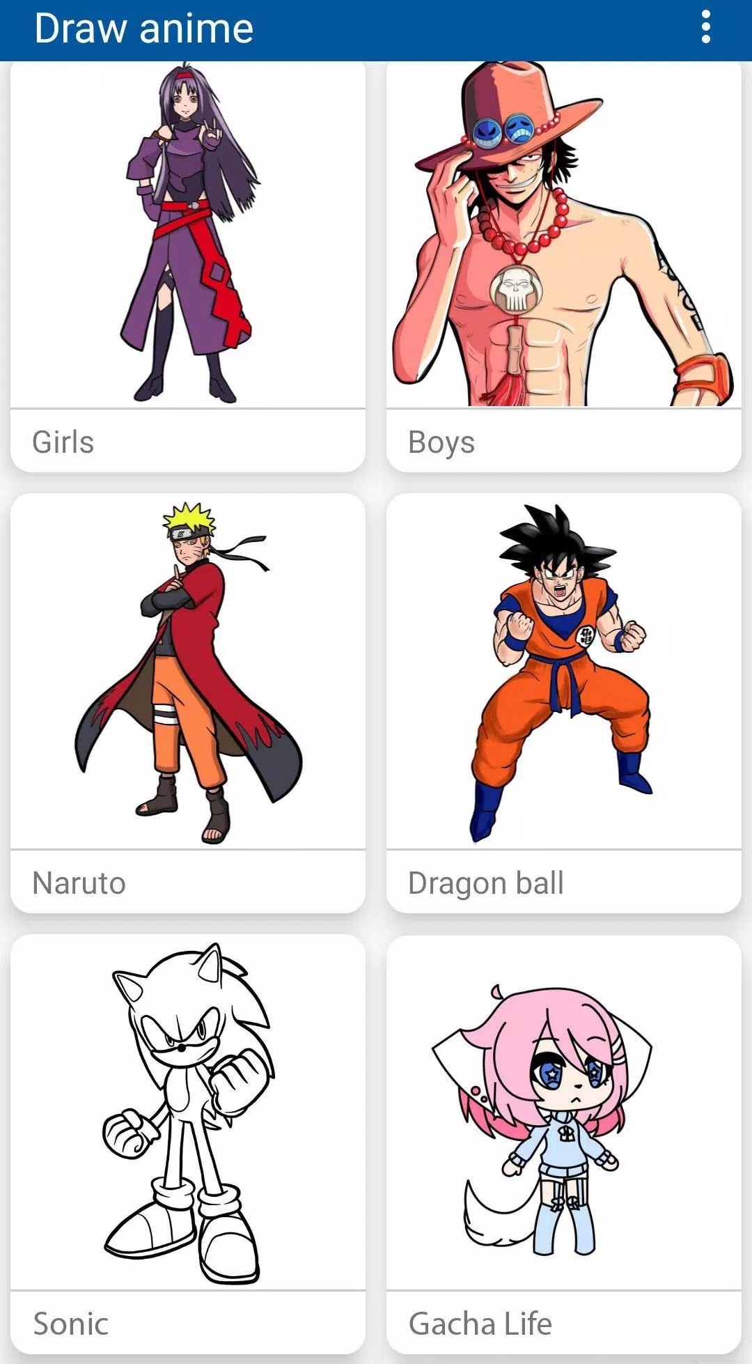 How to Draw Anime Tangkapan skrin 1