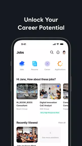 Wanted: Jobs & Career Captura de tela 1