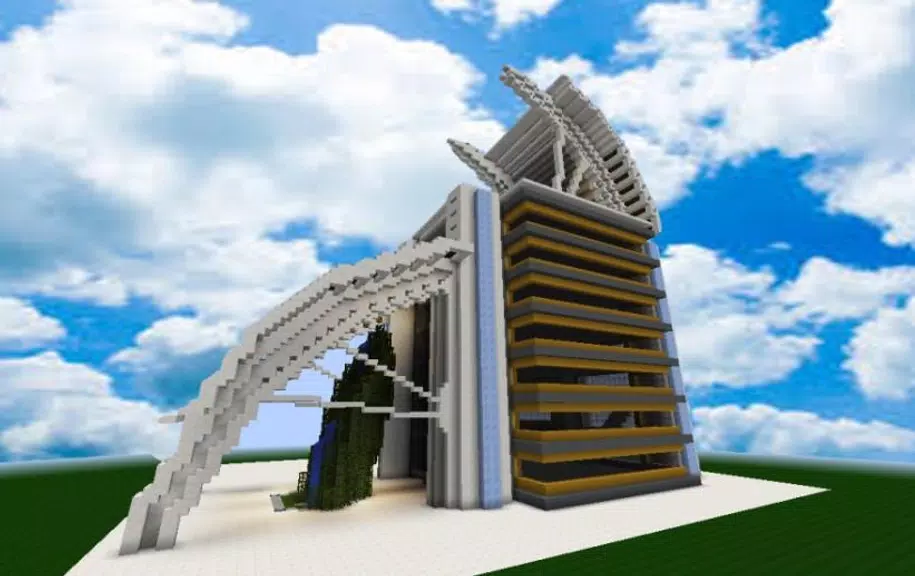 Modern MCPE Houses PRO Captura de tela 1