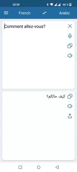 French Arabic Translator ภาพหน้าจอ 2